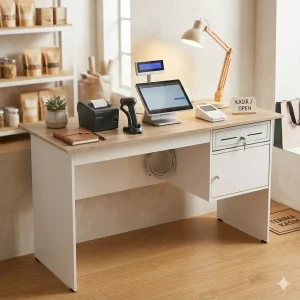 Meja Kerja Kantor Minimalis 120x60