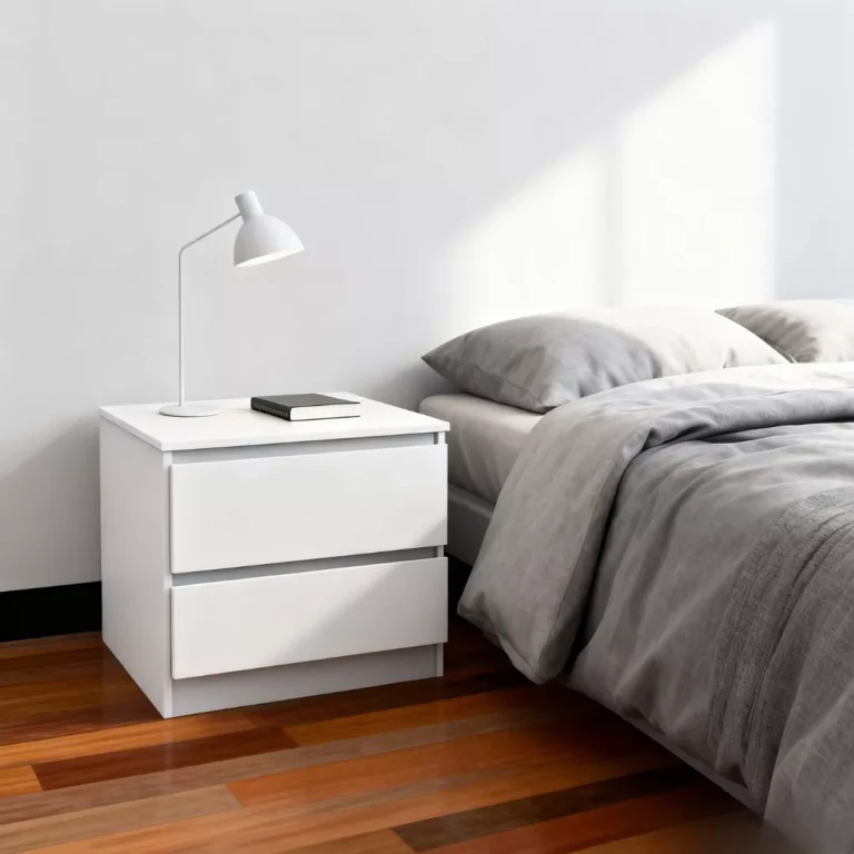 Meja Laci Samping Kasur Minimalis Nakas Bedside Table 2 Susun